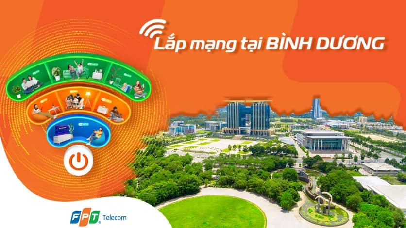 Lắp mạng Internet tại Bình Dương