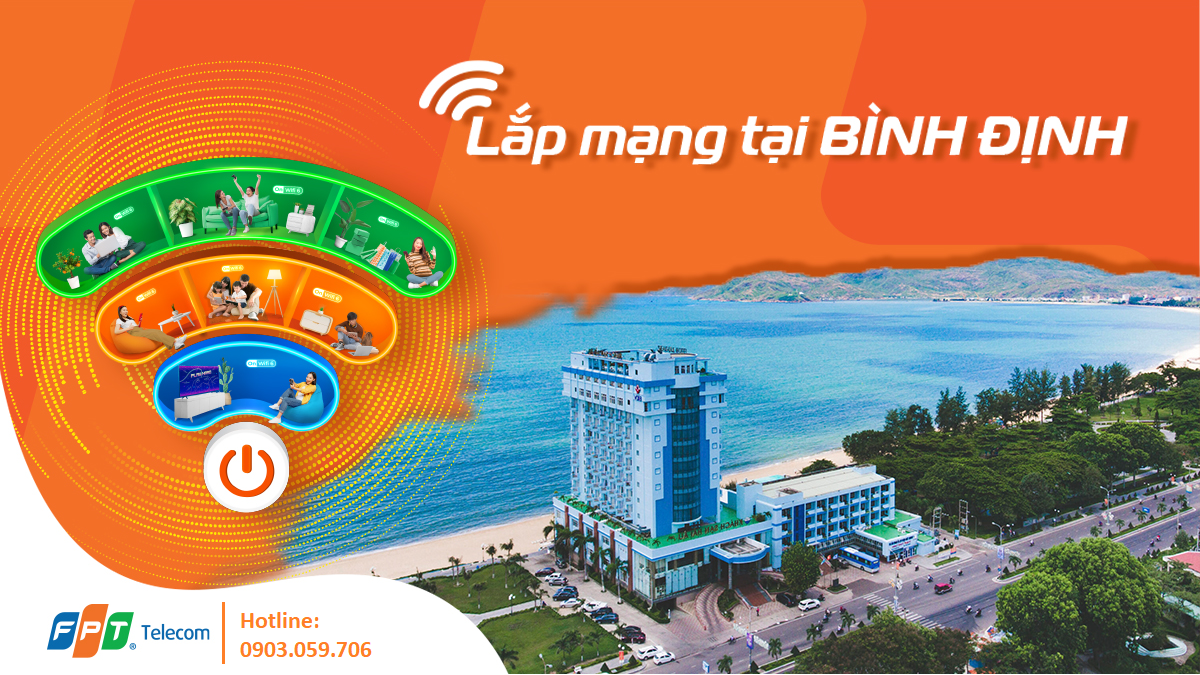 Lắp mạng WiFi FPT tại Bình Định