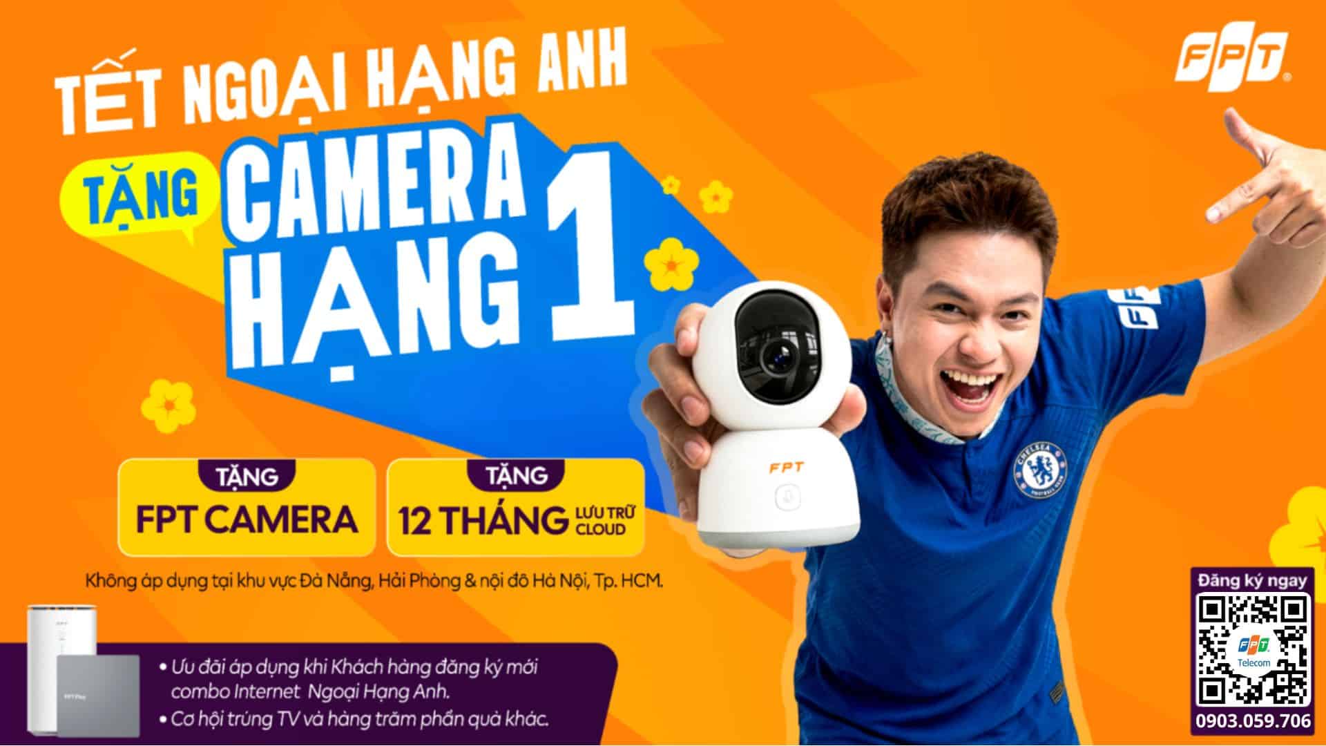 Combo 4 trong 1: Internet - Truyền hình - Camera - Ngoại Hạng Anh