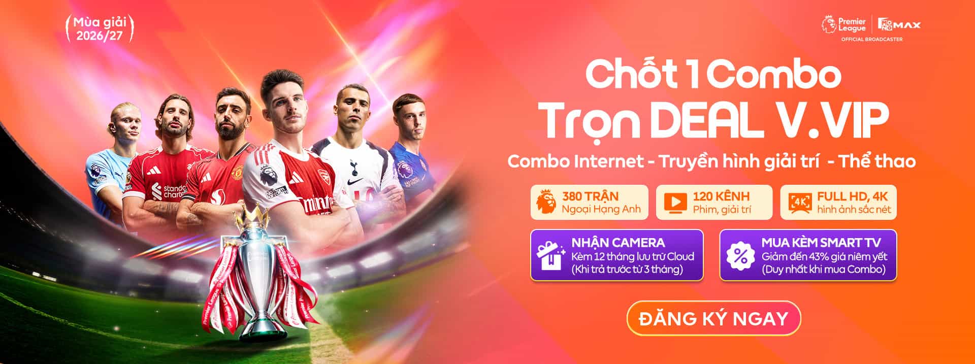 Lắp mạng FPT kèm Ngoại Hạng Anh